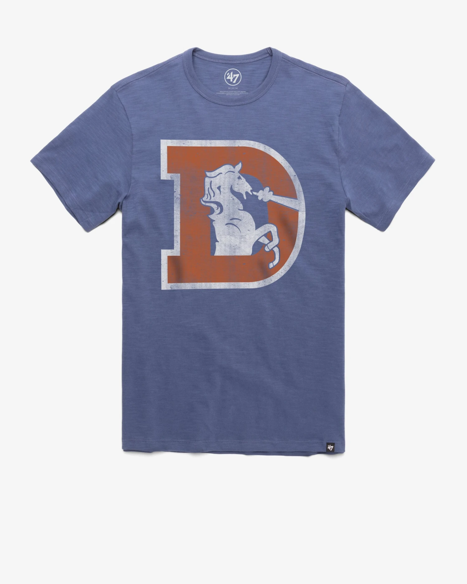 DENVER BRONCOS HISTORIC GRIT '47 SCRUM TEE 3 DENVER BRONCOS HISTORIC GRIT '47 SCRUM TEE