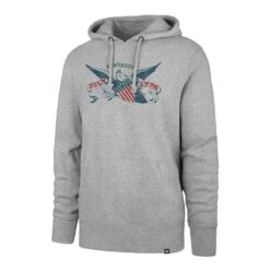 Americana 4TH OF JULY '47 HEADLINE PULLOVER HOOD