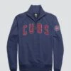 CHICAGO CUBS BANKS '47 HARRIS SCRIMMAGE 1/4 ZIP