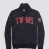 MINNESOTA TWINS BANKS '47 HARRIS SCRIMMAGE 1/4 ZIP -47 536832 HR FF