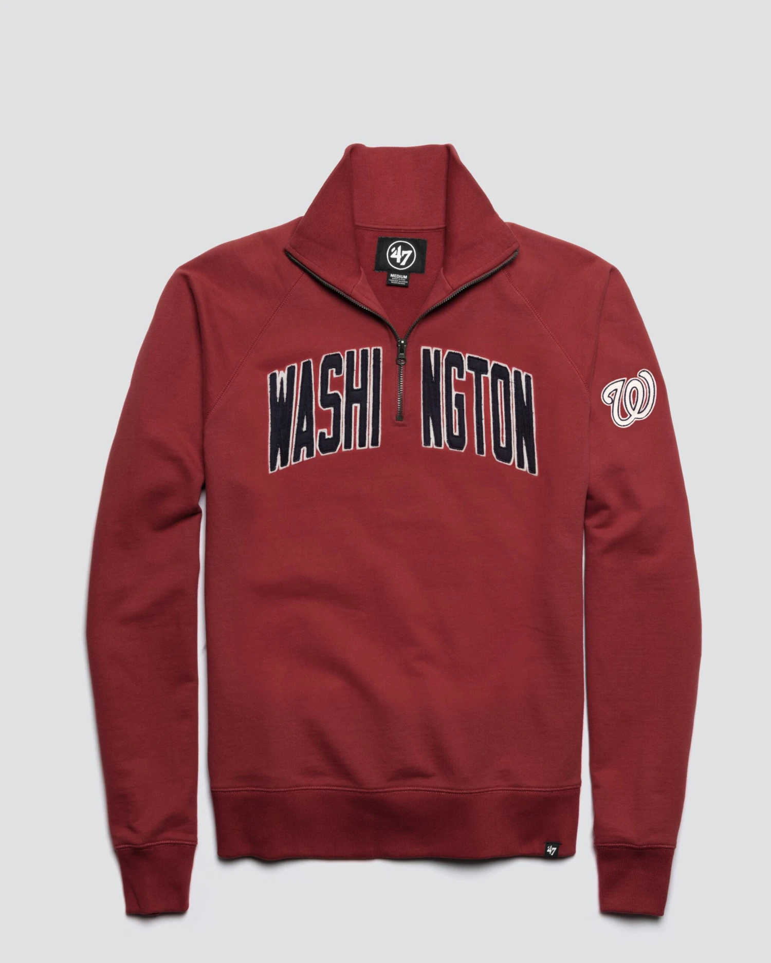 WASHINGTON NATIONALS BANKS '47 HARRIS SCRIMMAGE 1/4 ZIP 3 WASHINGTON NATIONALS BANKS '47 HARRIS SCRIMMAGE 1/4 ZIP