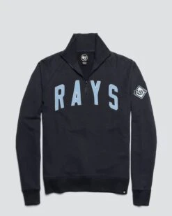 TAMPA BAY RAYS BANKS '47 HARRIS SCRIMMAGE 1/4 ZIP