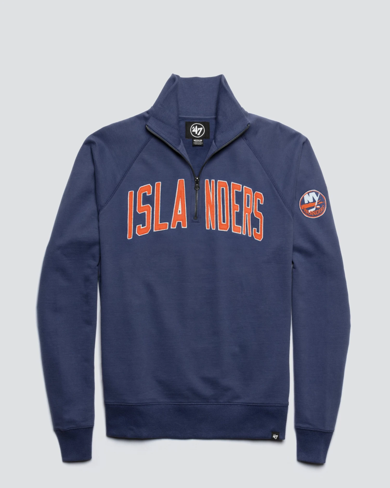 NEW YORK ISLANDERS BANKS '47 HARRIS SCRIMMAGE 1/4 ZIP 3 NEW YORK ISLANDERS BANKS '47 HARRIS SCRIMMAGE 1/4 ZIP