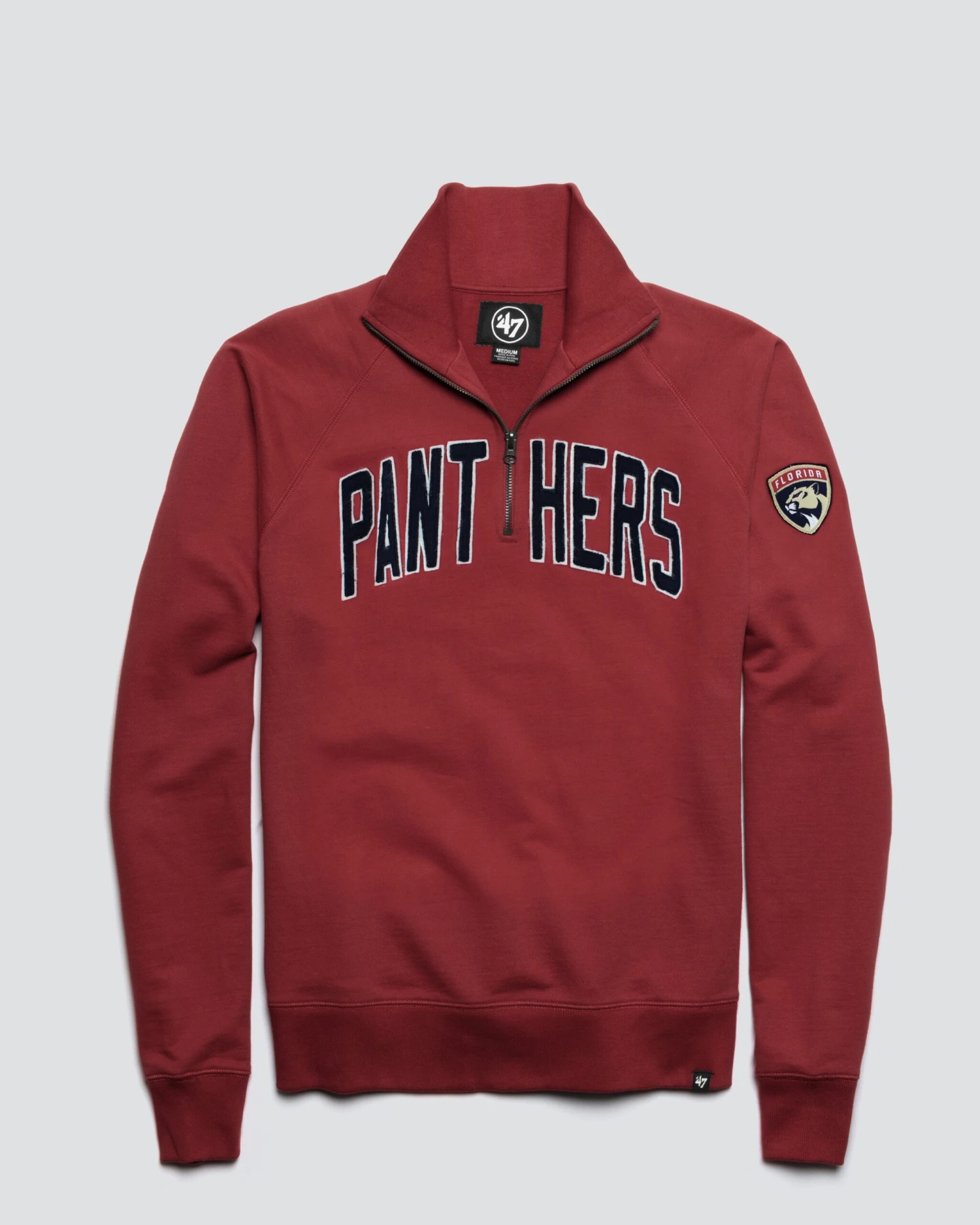 FLORIDA PANTHERS BANKS '47 HARRIS SCRIMMAGE 1/4 ZIP 3 FLORIDA PANTHERS BANKS '47 HARRIS SCRIMMAGE 1/4 ZIP