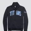 TENNESSEE TITANS BANKS '47 HARRIS SCRIMMAGE 1/4 ZIP -47 537027 HR FF