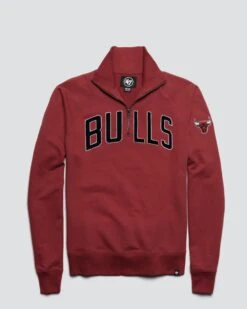 CHICAGO BULLS BANKS '47 HARRIS SCRIMMAGE 1/4 ZIP