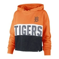 DETROIT TIGERS '47 LIZZY CUT OFF HOOD WOMENS