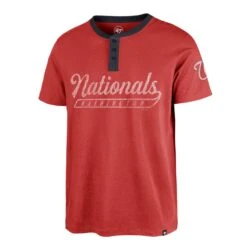 WASHINGTON NATIONALS WEST END '47 HENLEY TEE