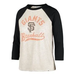 SAN FRANCISCO GIANTS RETRO DAZE '47 AVA RAGLAN WOMEN