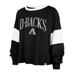 ARIZONA DIAMONDBACKS UPSIDE '47 RHEA LONG SLEEVE TEE WOMEN