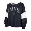 TAMPA BAY RAYS UPSIDE '47 RHEA LONG SLEEVE TEE WOMEN -47 573210 HR MF
