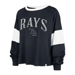 TAMPA BAY RAYS UPSIDE '47 RHEA LONG SLEEVE TEE WOMEN