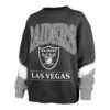 LAS VEGAS RAIDERS SLEEVE DYE '47 BOYFRIEND CREW WOMENS -47 585588 HR MF