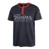 MINNESOTA TWINS WEST END '47 HENLEY TEE 1 MINNESOTA TWINS WEST END '47 HENLEY TEE -47 586394 HR MF
