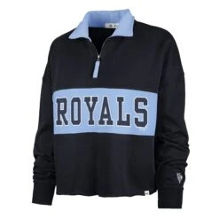 KANSAS CITY ROYALS CITY CONNECT REMI '47 1/4 ZIP WOMEN