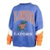 FLORIDA GATORS VINTAGE SLEEVE DYE '47 BOYFRIEND CREW WOMENS -47 588402 HR MF