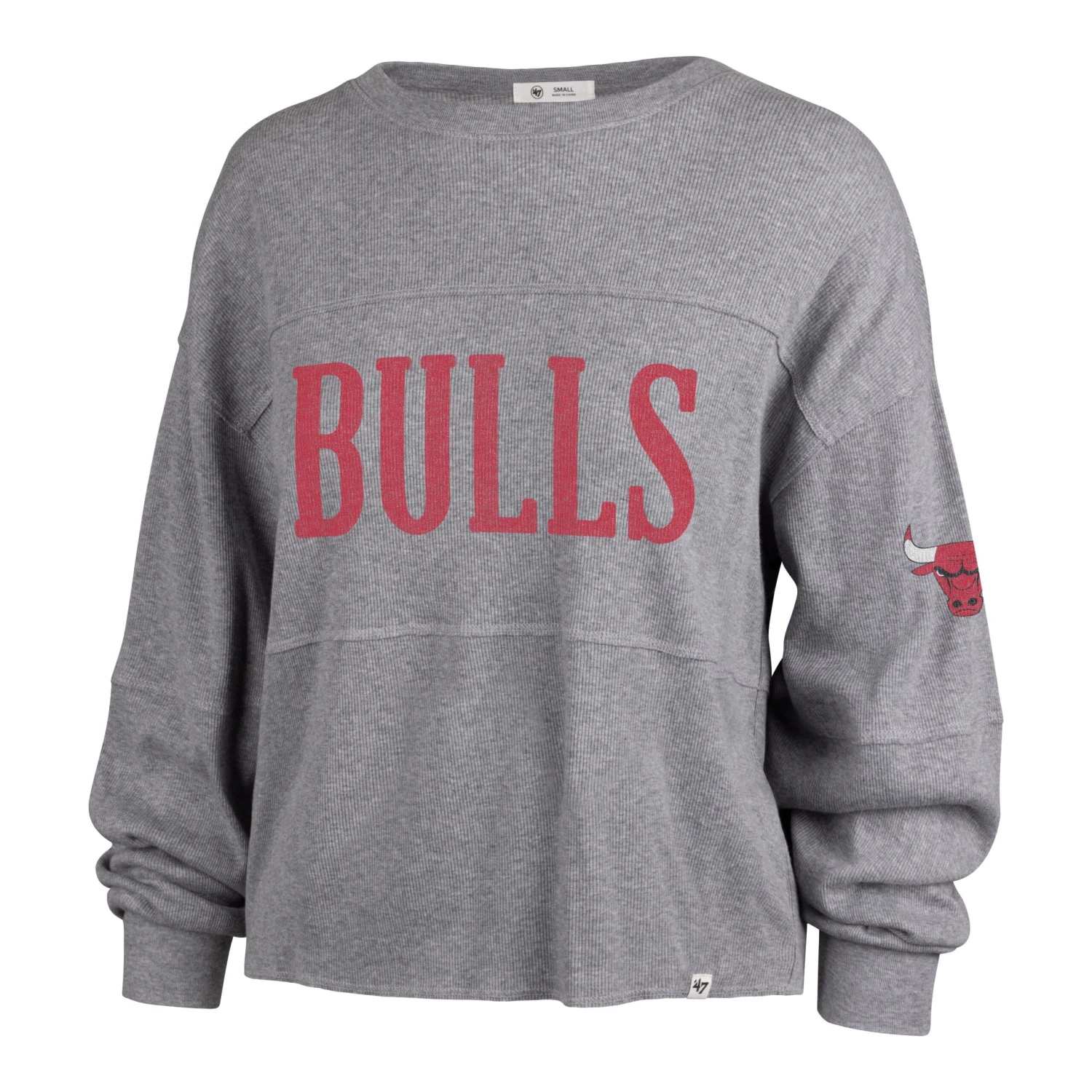 CHICAGO BULLS '47 JADA LONG SLEEVE TEE WOMENS 3 CHICAGO BULLS '47 JADA LONG SLEEVE TEE WOMENS