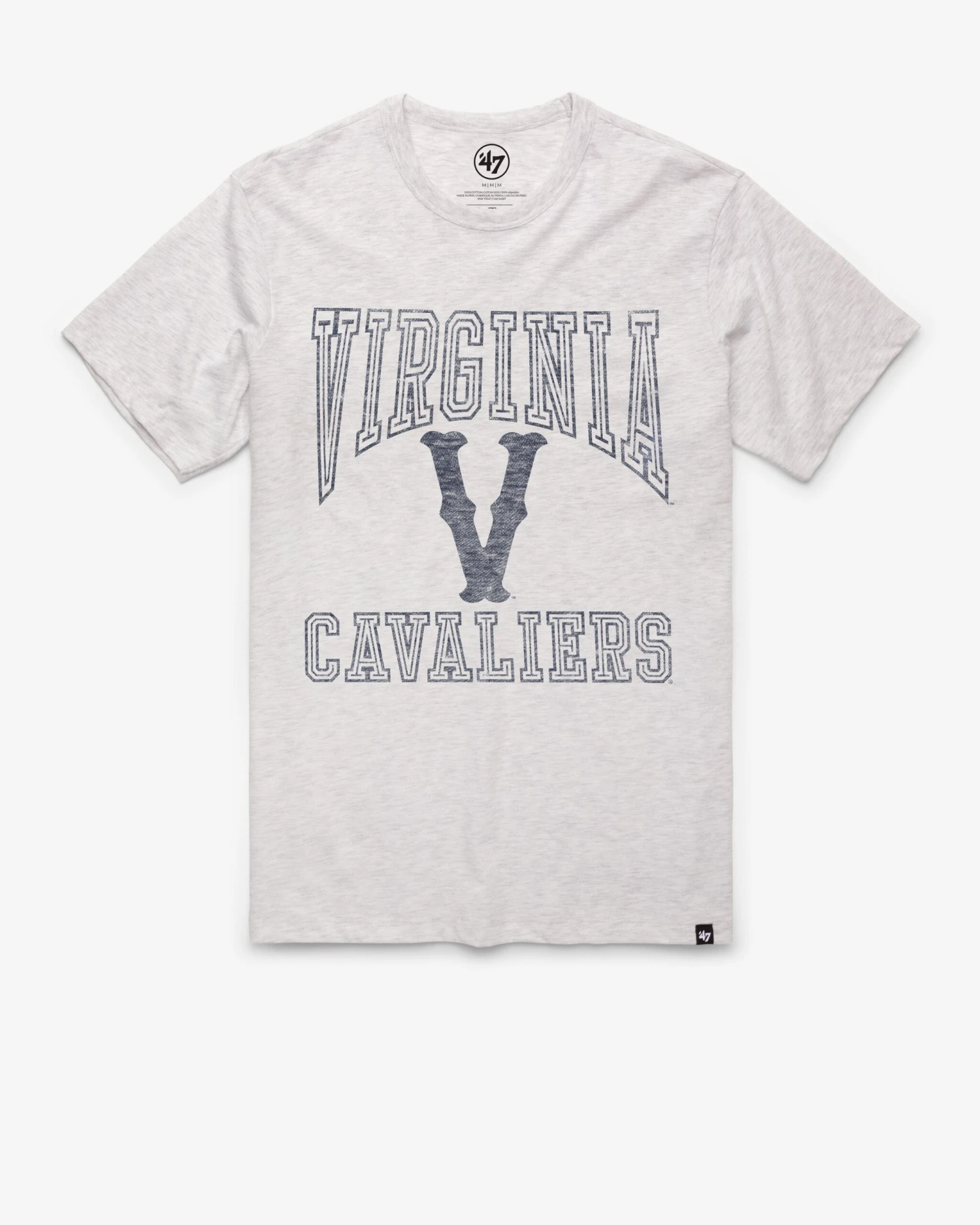 VIRGINIA CAVALIERS VINTAGE LINE PRESS '47 FRANKLIN TEE 3 VIRGINIA CAVALIERS VINTAGE LINE PRESS '47 FRANKLIN TEE