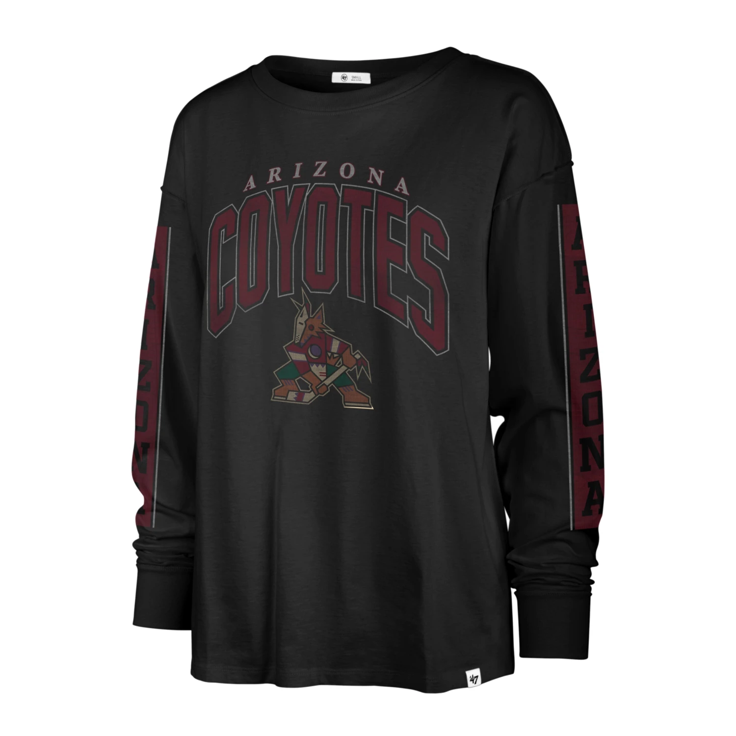 ARIZONA COYOTES TOMCAT '47 SOA LONG SLEEVE TEE WOMENS 3 ARIZONA COYOTES TOMCAT '47 SOA LONG SLEEVE TEE WOMENS