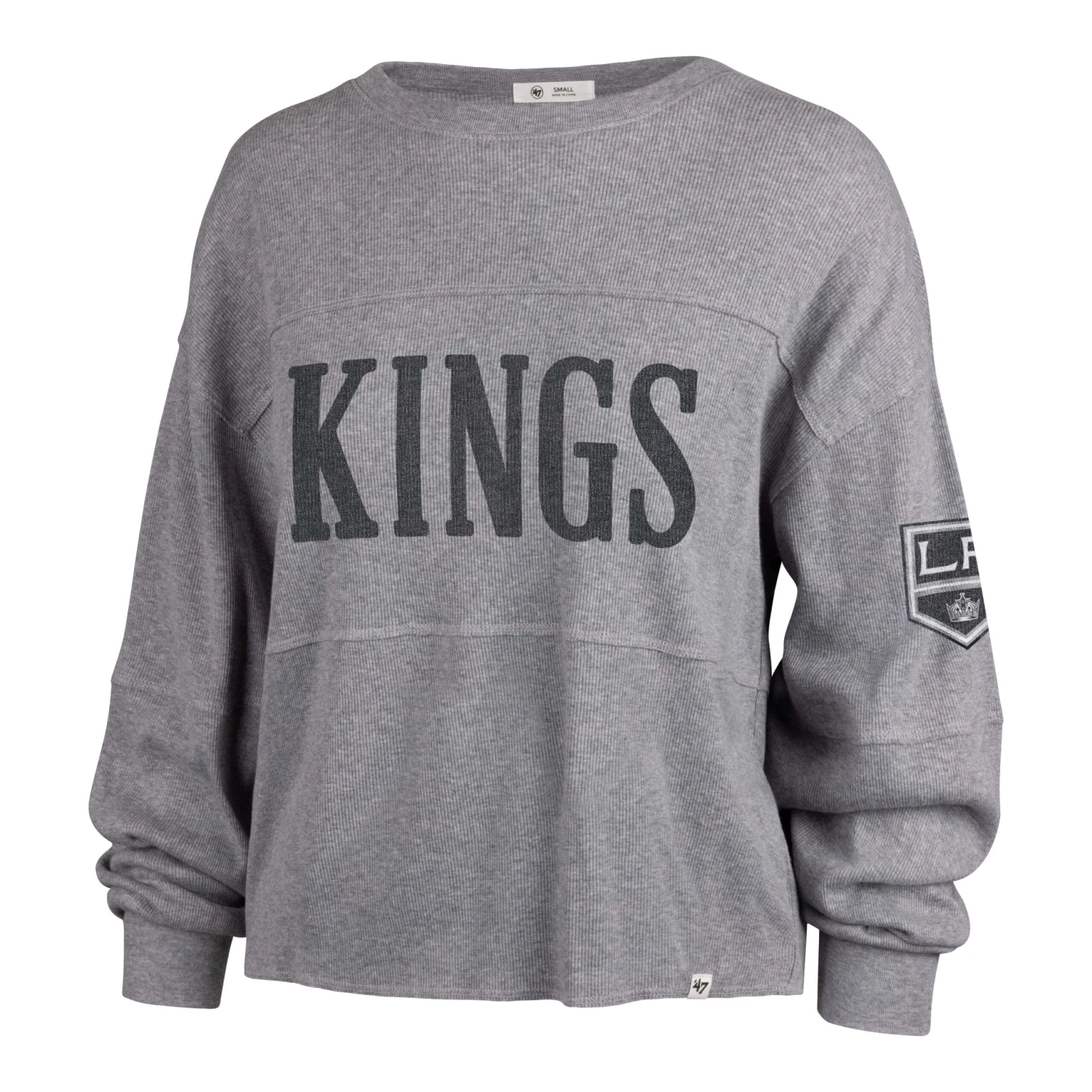 LOS ANGELES KINGS '47 JADA LONG SLEEVE TEE WOMENS 3 LOS ANGELES KINGS '47 JADA LONG SLEEVE TEE WOMENS