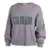 COLORADO AVALANCHE '47 JADA LONG SLEEVE TEE WOMENS -47 593055 HR MF