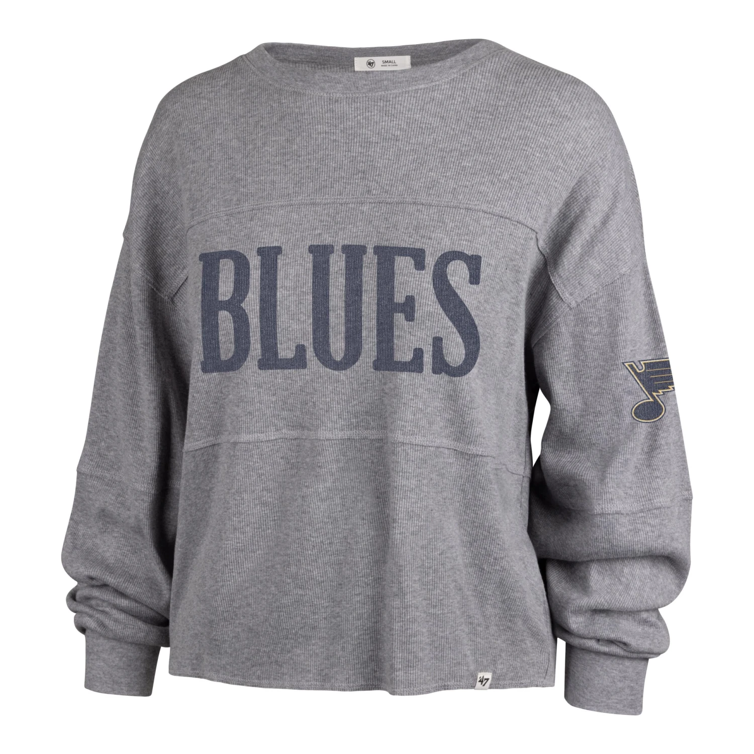 ST. LOUIS BLUES '47 JADA LONG SLEEVE TEE WOMENS 3 ST. LOUIS BLUES '47 JADA LONG SLEEVE TEE WOMENS