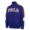 PHILADELPHIA 76ERS WORDMARK '47 SHOOT OUT TRACK JACKET 1 PHILADELPHIA 76ERS WORDMARK '47 SHOOT OUT TRACK JACKET -47 594507 HR AF