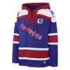 NEW YORK RANGERS VINTAGE RETRO FREEZE SUPERIOR '47 LACER HOOD -47 597780 HR MF