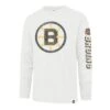 BOSTON BRUINS 100TH ANNIVERSARY LUNCH PAIL TWO PEAT '47 FRANKLIN LONG SLEEVE -47 605468 HR MF