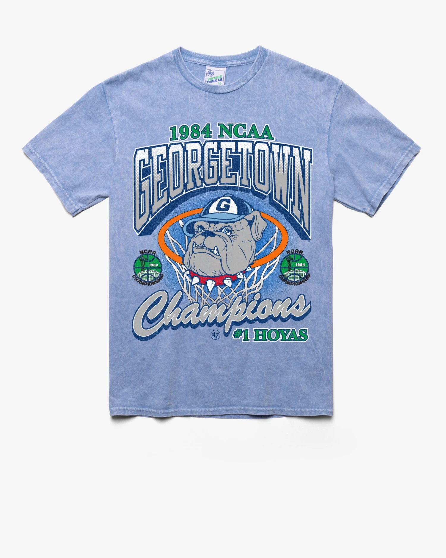 GEORGETOWN HOYAS LOCKER '47 VINTAGE TUBULAR TEE 3 GEORGETOWN HOYAS LOCKER '47 VINTAGE TUBULAR TEE