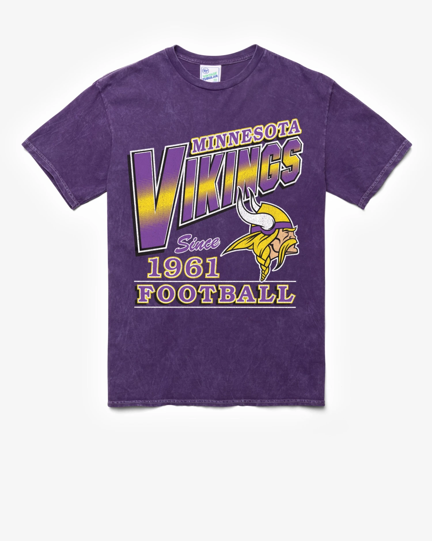 MINNESOTA VIKINGS LOCKER '47 VINTAGE TUBULAR TEE 3 MINNESOTA VIKINGS LOCKER '47 VINTAGE TUBULAR TEE