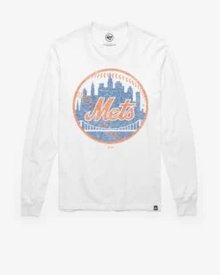 NEW YORK METS PREMIER '47 FRANKLIN LONG SLEEVE TEE