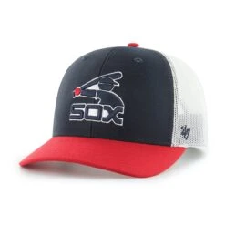 CHICAGO WHITE SOX COOPERSTOWN SIDE NOTE '47 TRUCKER -47 BCPTN SIDEN06CTP NY76 HR F