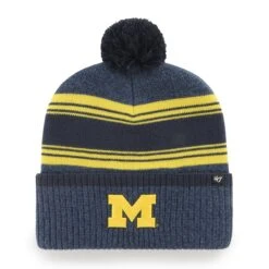 MICHIGAN WOLVERINES FADEOUT '47 CUFF KNIT