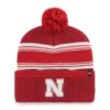 NEBRASKA CORNHUSKERS FADEOUT '47 CUFF KNIT -47 C FADEO33XXE RD HR F