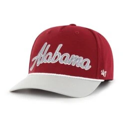 ALABAMA CRIMSON TIDE OVERHAND SCRIPT TWO TONE '47 MVP DV -47 C OVHTT01GWP RZ HR F