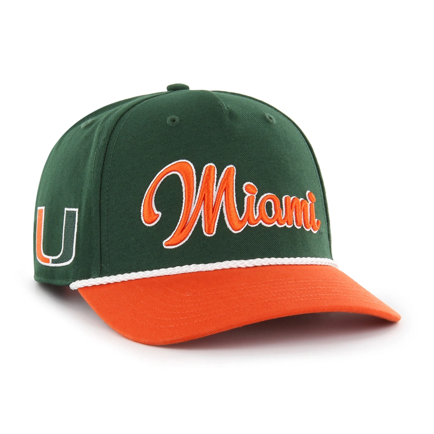 MIAMI HURRICANES OVERHAND SCRIPT TWO TONE '47 MVP DV 3 MIAMI HURRICANES OVERHAND SCRIPT TWO TONE '47 MVP DV