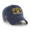 MICHIGAN WOLVERINES CFP 2024 ROSE BOWL CHAMPIONS '47 CLEAN UP -47 CFP RBCHA28GWS NY23 HR F2
