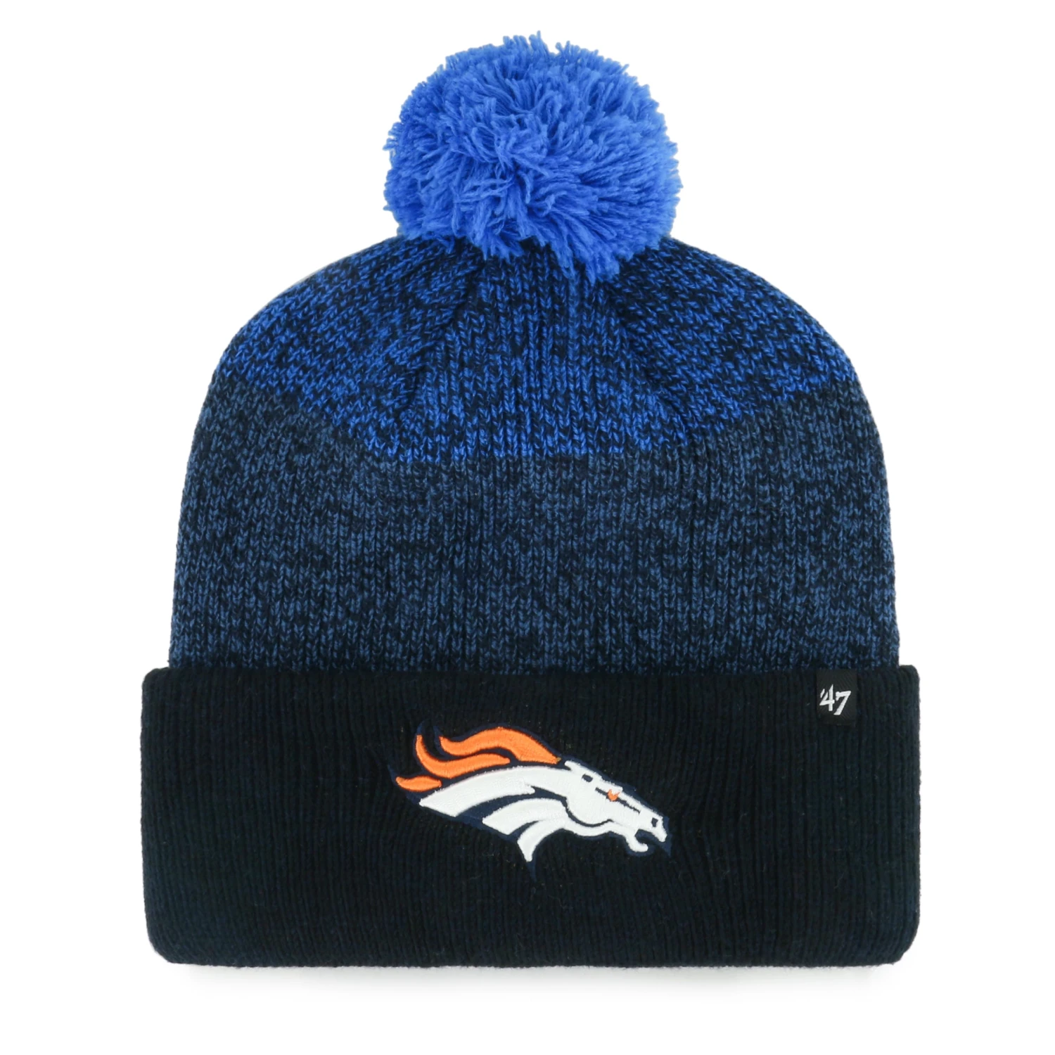 DENVER BRONCOS DARK FREEZE '47 CUFF KNIT 3 DENVER BRONCOS DARK FREEZE '47 CUFF KNIT
