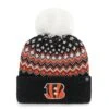 CINCINNATI BENGALS ELSA '47 CUFF KNIT WOMENS -47 F ELSAK07ACE BK HR F