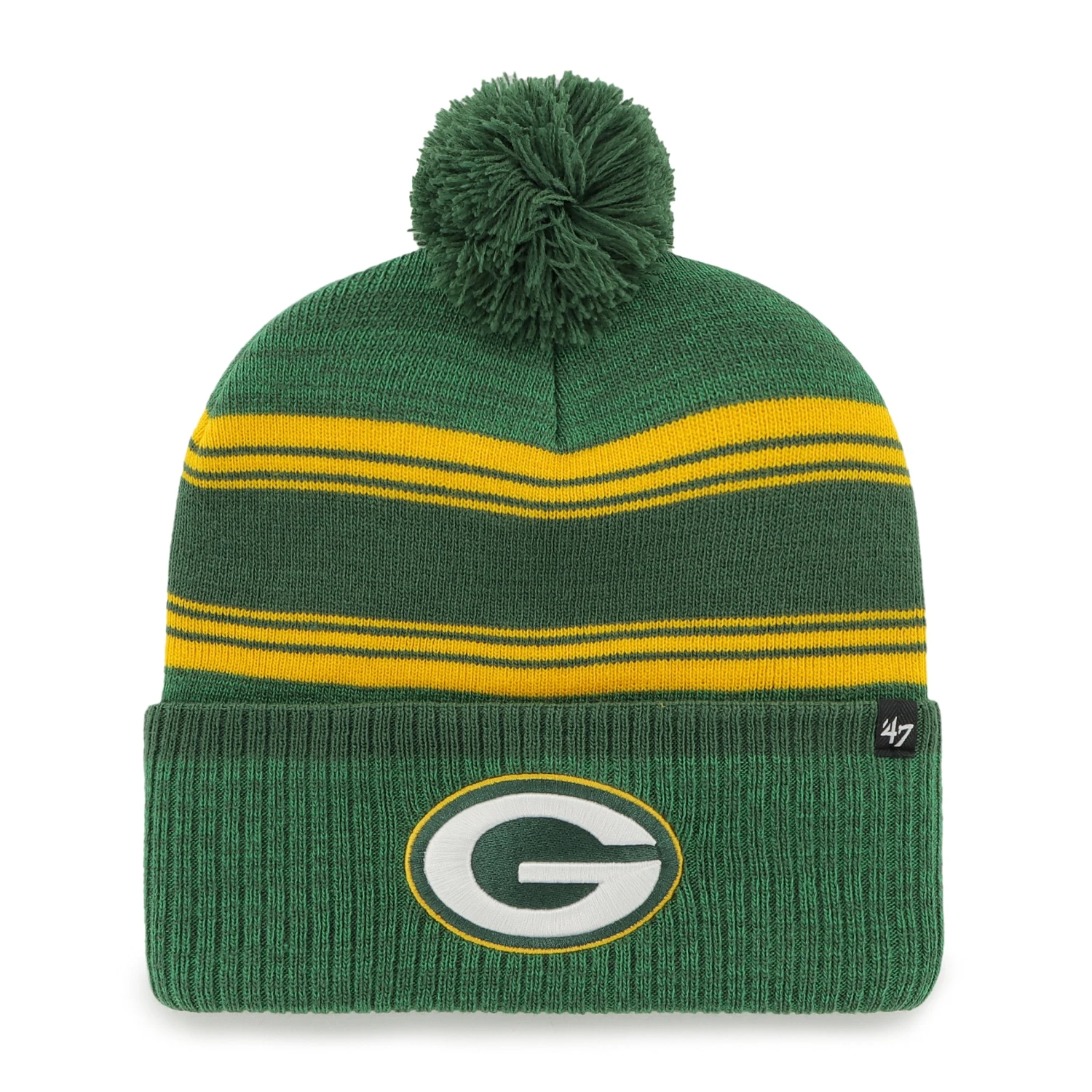 GREEN BAY PACKERS FADEOUT '47 CUFF KNIT 3 GREEN BAY PACKERS FADEOUT '47 CUFF KNIT