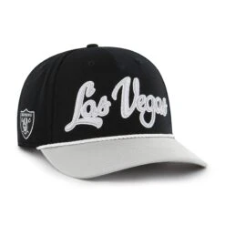 LAS VEGAS RAIDERS OVERHAND SCRIPT TWO TONE '47 MVP DV