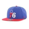PHILADELPHIA 76ERS NO SHOT TWO TONE '47 CAPTAIN -47 K NSHTT16WBP RY HR F