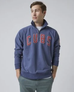 CHICAGO CUBS BANKS '47 HARRIS SCRIMMAGE 1/4 ZIP 11 CHICAGO CUBS BANKS '47 HARRIS SCRIMMAGE 1/4 ZIP -47 MLB BANKS 47HARRIS 536823 F