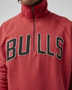 CHICAGO BULLS BANKS '47 HARRIS SCRIMMAGE 1/4 ZIP -47 NBA BANKS 47HARRIS 537086 D1