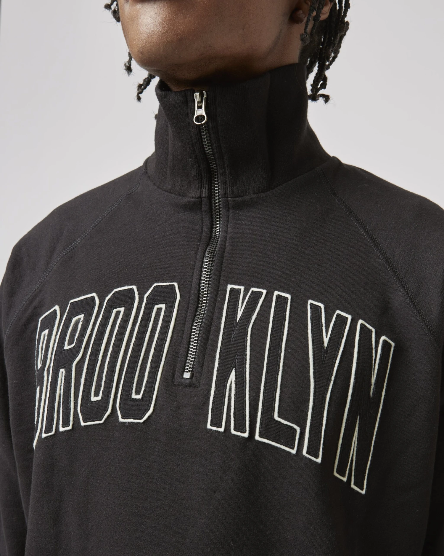 BROOKLYN NETS BANKS '47 HARRIS SCRIMMAGE 1/4 ZIP 7 BROOKLYN NETS BANKS '47 HARRIS SCRIMMAGE 1/4 ZIP - Image 5