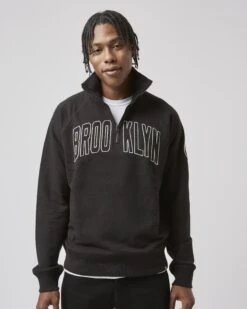 BROOKLYN NETS BANKS '47 HARRIS SCRIMMAGE 1/4 ZIP 10 BROOKLYN NETS BANKS '47 HARRIS SCRIMMAGE 1/4 ZIP -47 NBA BANKS 47HARRIS 537098 F