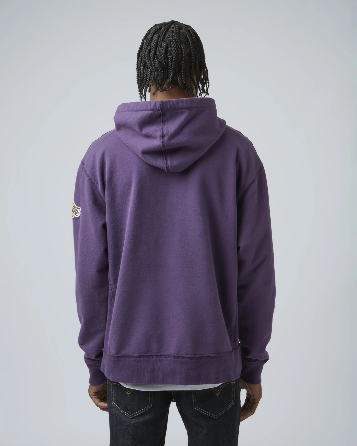 LOS ANGELES LAKERS RELIC '47 HARRIS SCRIMMAGE HOOD 6 LOS ANGELES LAKERS RELIC '47 HARRIS SCRIMMAGE HOOD - Image 4