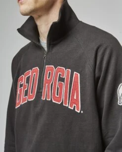 GEORGIA BULLDOGS BANKS '47 HARRIS SCRIMMAGE 1/4 ZIP 12 GEORGIA BULLDOGS BANKS '47 HARRIS SCRIMMAGE 1/4 ZIP -47 NCAA BANKS 47HARRIS 540114 D1