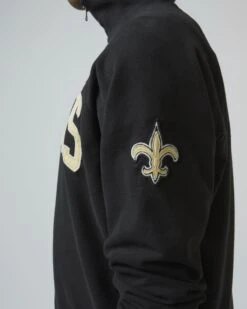 NEW ORLEANS SAINTS BANKS '47 HARRIS SCRIMMAGE 1/4 ZIP 15 NEW ORLEANS SAINTS BANKS '47 HARRIS SCRIMMAGE 1/4 ZIP -47 NFL BANKS 47HARRIS 537016 D4